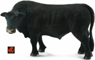 Black Angus Bull Cattle Farm Model Figure by CollectA 88507